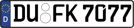 DU-FK7077