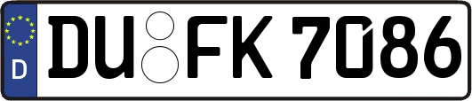 DU-FK7086