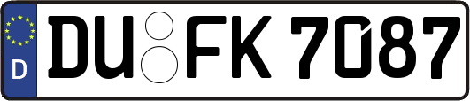 DU-FK7087
