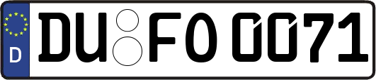 DU-FO0071