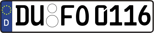 DU-FO0116