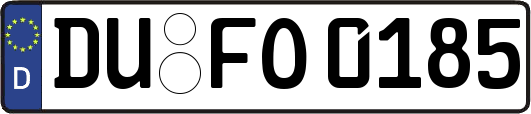 DU-FO0185