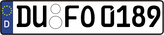 DU-FO0189