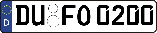 DU-FO0200