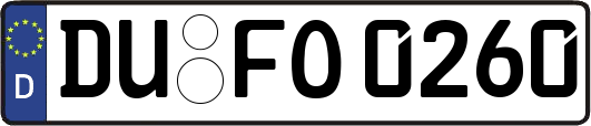 DU-FO0260