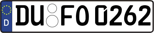 DU-FO0262