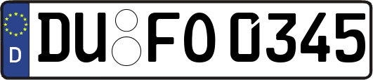 DU-FO0345