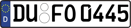 DU-FO0445