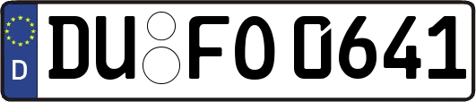DU-FO0641