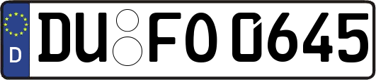 DU-FO0645
