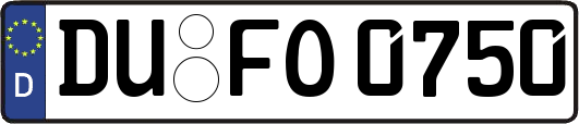 DU-FO0750