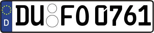 DU-FO0761