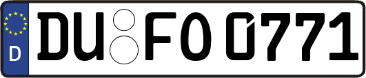 DU-FO0771