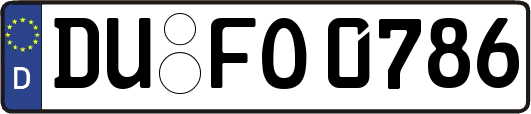 DU-FO0786