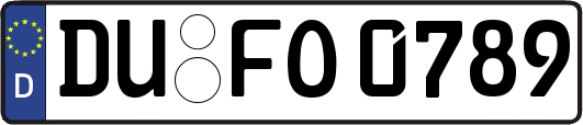DU-FO0789