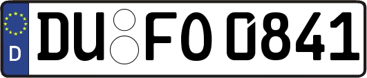 DU-FO0841