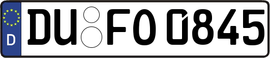 DU-FO0845