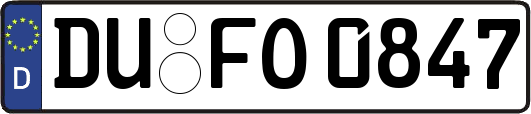 DU-FO0847