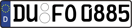 DU-FO0885