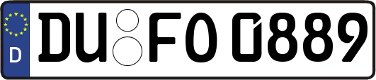 DU-FO0889