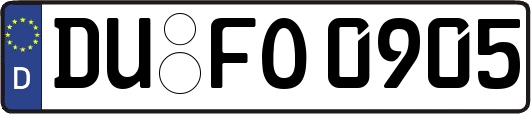 DU-FO0905