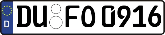 DU-FO0916