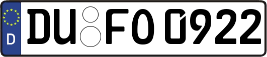 DU-FO0922