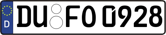 DU-FO0928