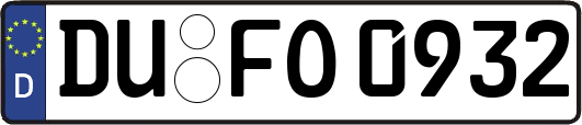DU-FO0932