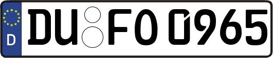 DU-FO0965