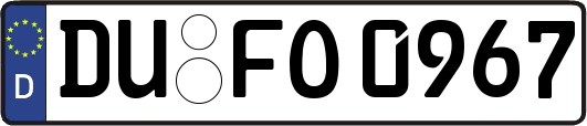 DU-FO0967