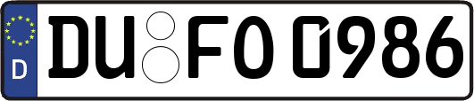 DU-FO0986