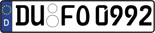 DU-FO0992