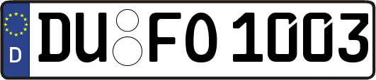 DU-FO1003