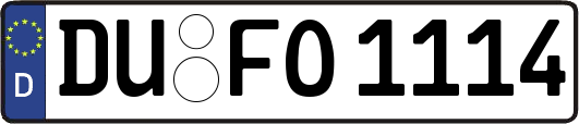 DU-FO1114