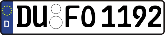 DU-FO1192
