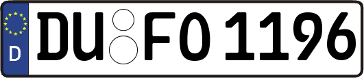 DU-FO1196