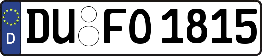DU-FO1815
