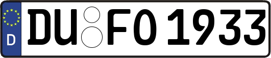 DU-FO1933