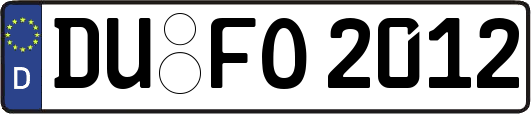 DU-FO2012