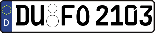 DU-FO2103