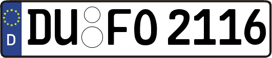 DU-FO2116