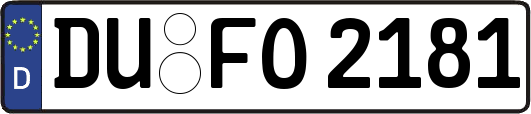 DU-FO2181