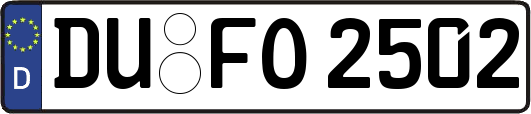 DU-FO2502