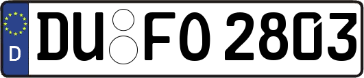 DU-FO2803