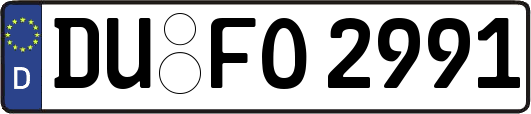 DU-FO2991