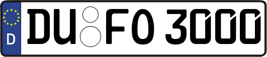DU-FO3000