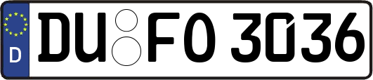 DU-FO3036