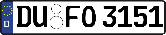 DU-FO3151