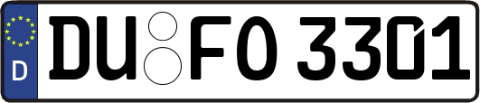 DU-FO3301